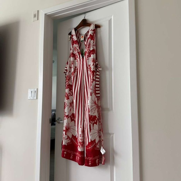 Farm Rio Floral Chains Cover-Up Dress - Picture 4 of 9